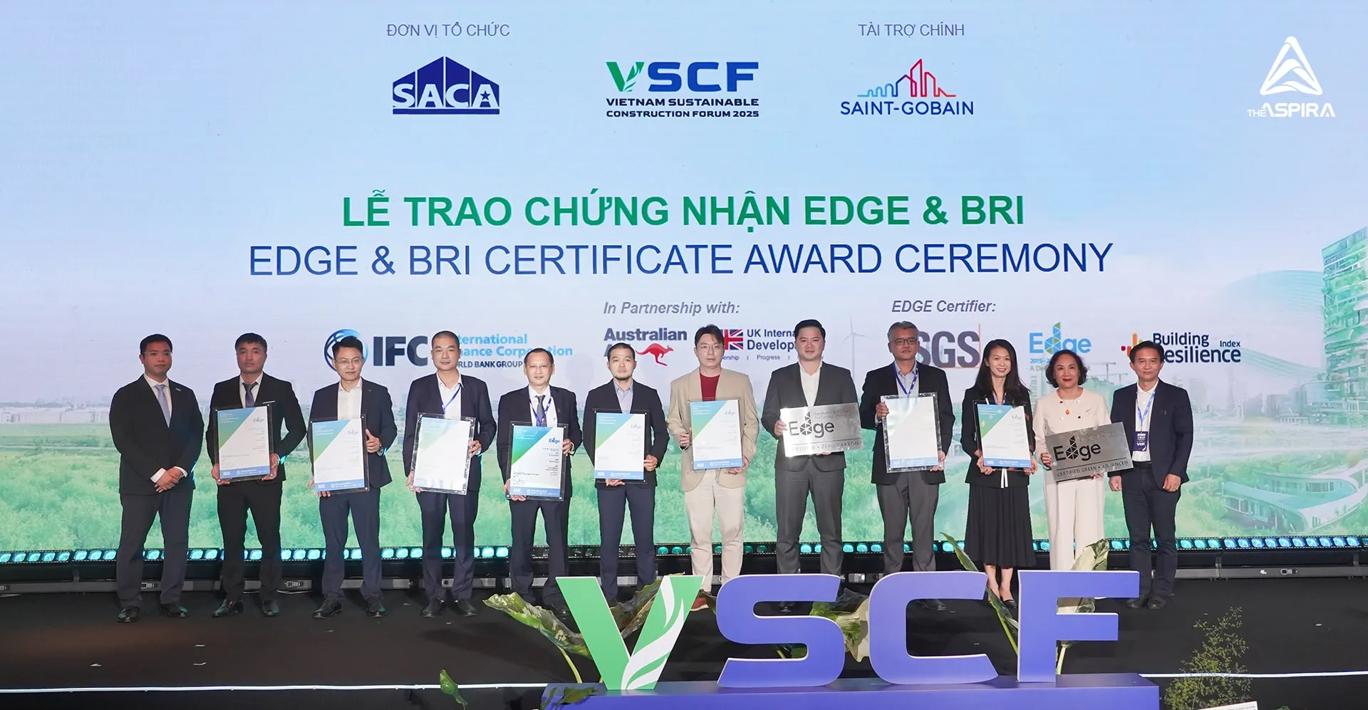 SAI GON HIGH RISE Vinh Dự Đạt Chuẩn Xanh Quốc Tế EDGE Cho The Aspira 10 1