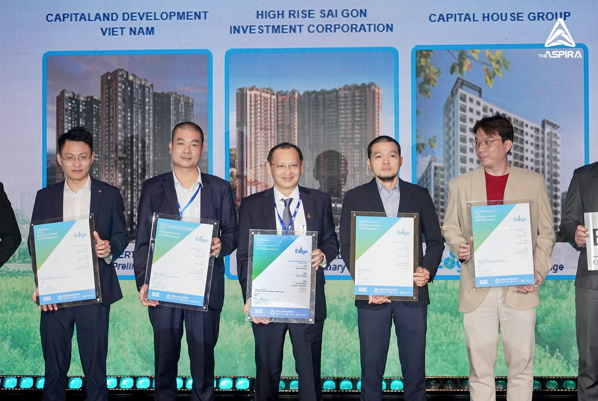 SAI GON HIGH RISE Vinh Dự Đạt Chuẩn Xanh Quốc Tế EDGE Cho The Aspira 9 2