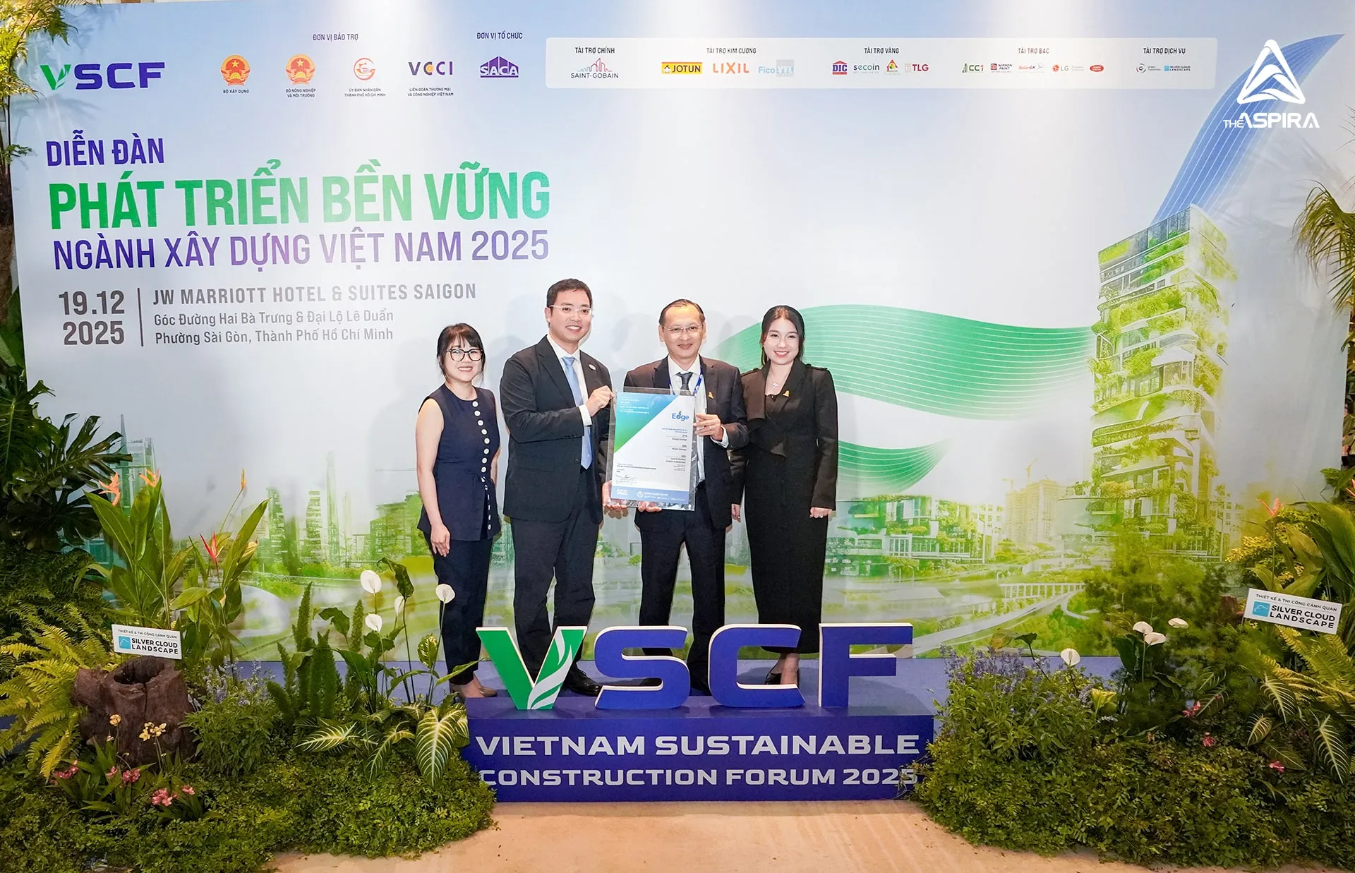 SAI GON HIGH RISE Vinh Dự Đạt Chuẩn Xanh Quốc Tế EDGE Cho The Aspira 7 3