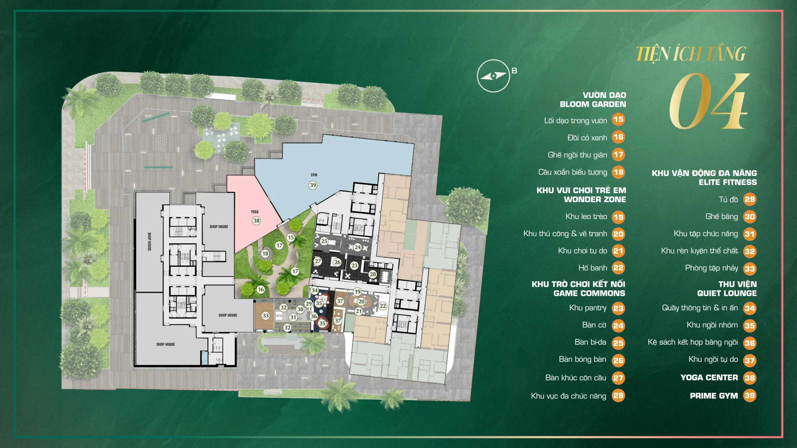 Mặt bằng The Emerald Boulevard – hình 4